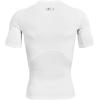imageUnder Armour Mens HeatGear Compression ShortSleeve TShirtWhiteblack