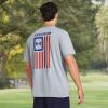 imageUnder Armour Mens New Freedom Flag TShirt038 Steel Medium Heather  Red  Royal