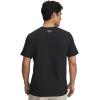 imageUnder Armour Mens Sportstyle Colorblock TShirt003 Black   City Khaki