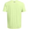 imageUnder Armour Mens Sportstyle Colorblock TShirt304 Morph Green   Black