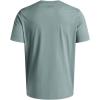 imageUnder Armour Mens Sportstyle Colorblock TShirt323 Serpentine   Jasper Blue
