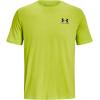 imageUnder Armour Mens Sportstyle Colorblock TShirt324 Velocity  Black  Black