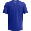 imageUnder Armour Mens Sportstyle Colorblock TShirt406 Royal   Sky Blue
