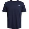imageUnder Armour Mens Sportstyle Colorblock TShirt410 Midnight Navy   White