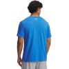 imageUnder Armour Mens Sportstyle Colorblock TShirt411 Blue Atlantis   Blue Calm