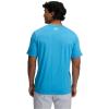 imageUnder Armour Mens Sportstyle Colorblock TShirt453 Ether Blue   White