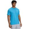 imageUnder Armour Mens Sportstyle Colorblock TShirt453 Ether Blue   White