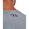 imageUnder Armour Mens Sportstyle Colorblock TShirt465 Harbor Blue  Black  Black