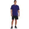 imageUnder Armour Mens Sportstyle Colorblock TShirt468 Sonar Blue  Black  Black