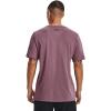 imageUnder Armour Mens Sportstyle Colorblock TShirt500 Misty Purple   Black