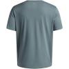imageUnder Armour Mens Sportstyle Colorblock TShirt587 Jasper Blue   Serpentine