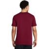 imageUnder Armour Mens Sportstyle Colorblock TShirt625 Cardinal   Black