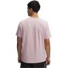 imageUnder Armour Mens Sportstyle Colorblock TShirt647 Prime Pink   White