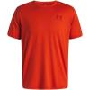 imageUnder Armour Mens Sportstyle Colorblock TShirt842 Surplus Orange   Cinna Red