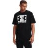 imageUnder Armour Mens Sportstyle Colorblock TShirtBlackWhite