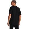imageUnder Armour Mens Sportstyle Colorblock TShirtBlackWhite