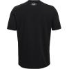 imageUnder Armour Mens Sportstyle Colorblock TShirtBlackWhite