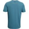 imageUnder Armour Mens Sportstyle Colorblock TShirtBlue Flannel 597Black