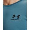 imageUnder Armour Mens Sportstyle Colorblock TShirtBlue Flannel 597Black