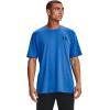 imageUnder Armour Mens Sportstyle Colorblock TShirtBrilliant Blue 787Black