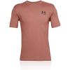 imageUnder Armour Mens Sportstyle Colorblock TShirtCedar Brown 226Black