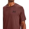 imageUnder Armour Mens Sportstyle Colorblock TShirtCinna Red 688Black