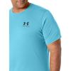 imageUnder Armour Mens Sportstyle Colorblock TShirtFresco Blue 481Black