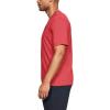 imageUnder Armour Mens Sportstyle Colorblock TShirtMartian Red 646Martian Red
