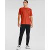 imageUnder Armour Mens Sportstyle Colorblock TShirtRich Orange 830Mechanic Blue