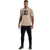 imageUnder Armour Mens Sportstyle Colorblock TShirtSahara  Black