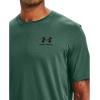 imageUnder Armour Mens Sportstyle Colorblock TShirtSaxon Green 386Black