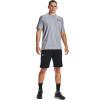 imageUnder Armour Mens Sportstyle Colorblock TShirtSteel Light Heather 036Black