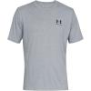 imageUnder Armour Mens Sportstyle Colorblock TShirtSteel Light Heather 036Black