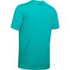imageUnder Armour Mens Sportstyle Colorblock TShirtTeal Rush
