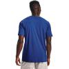 imageUnder Armour Mens Sportstyle Colorblock TShirtTech BlueBlack