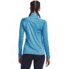imageUnder Armour Mens Tech 14 Zip Top419 Capri  Fuse Teal  Metallic Silver