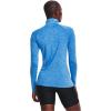 imageUnder Armour Mens Tech 14 Zip Top464 Water  White  Metallic Silver