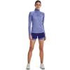 imageUnder Armour Mens Tech 14 Zip Top495 Baja Blue  White  Metallic Silver