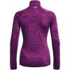 imageUnder Armour Mens Tech 14 Zip Top514 Rivalry  Strobe  Metallic Silver