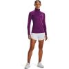 imageUnder Armour Mens Tech 14 Zip Top514 Rivalry  Strobe  Metallic Silver