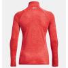 imageUnder Armour Mens Tech 14 Zip Top628 Beta  Pomegranate  Metallic Silver