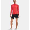 imageUnder Armour Mens Tech 14 Zip Top628 Beta  Pomegranate  Metallic Silver