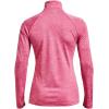 imageUnder Armour Mens Tech 14 Zip Top669 Pace Pink  Prime Pink  Metallic Silver