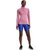 imageUnder Armour Mens Tech 14 Zip Top669 Pace Pink  Prime Pink  Metallic Silver