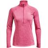 imageUnder Armour Mens Tech 14 Zip Top669 Pace Pink  Prime Pink  Metallic Silver