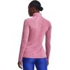 imageUnder Armour Mens Tech 14 Zip Top669 Pace Pink  Prime Pink  Metallic Silver