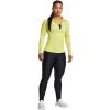 imageUnder Armour Mens Tech 14 Zip Top743 Lime Yellow  White  Metallic Silver