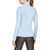 imageUnder Armour Mens Tech 14 Zip TopCoded Blue 451Metallic Silver