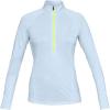 imageUnder Armour Mens Tech 14 Zip TopCoded Blue 451Metallic Silver