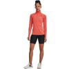 imageUnder Armour Mens Tech 14 Zip TopElectric Tangerine 824Metallic Silver